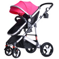 3 in1 alloy frame baby stroller with EN1888 / hot selling high view baby pram